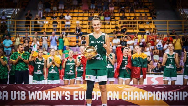16-metė J. Jocytė – Europos U18 čempionato MVP